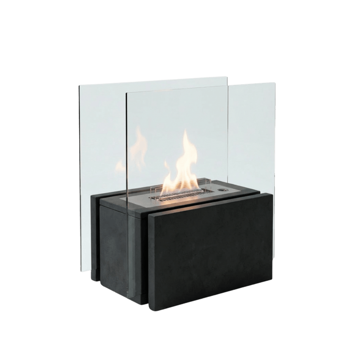 Tenderflame Freestanding Black vrijstaande buitenhaard zwart betonlook