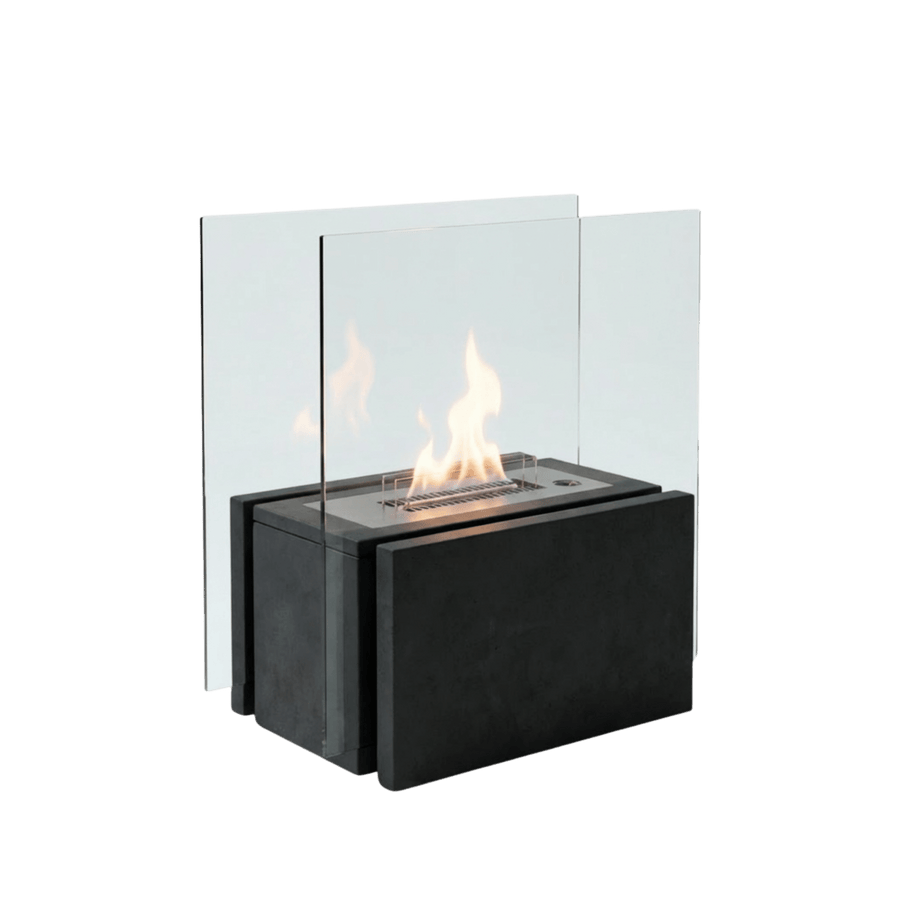 Tenderflame Freestanding Black vrijstaande buitenhaard zwart betonlook
