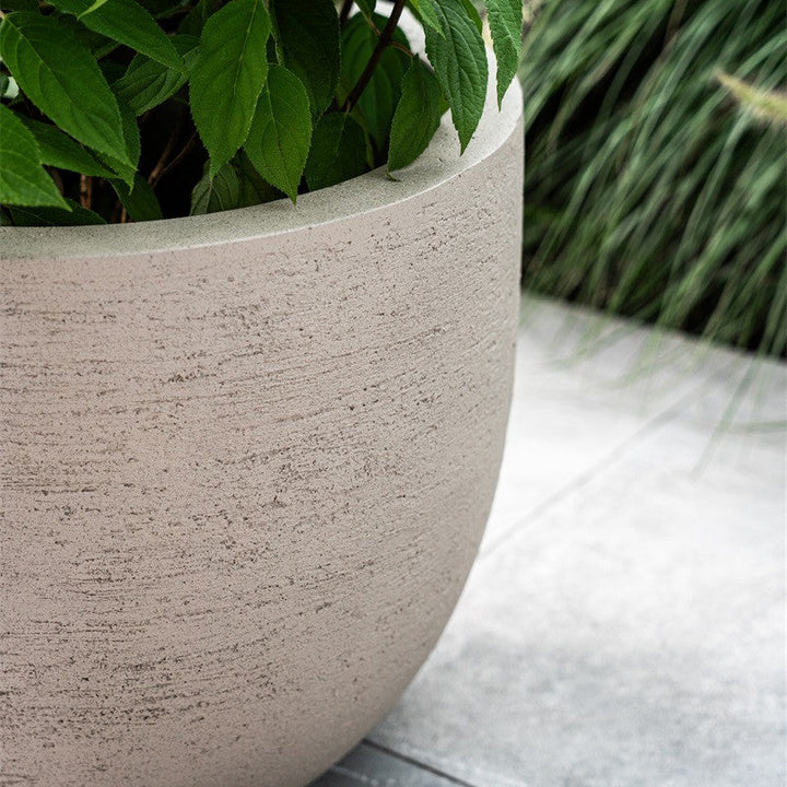 Terreno New Egg Sand plantenpot 45x38cm