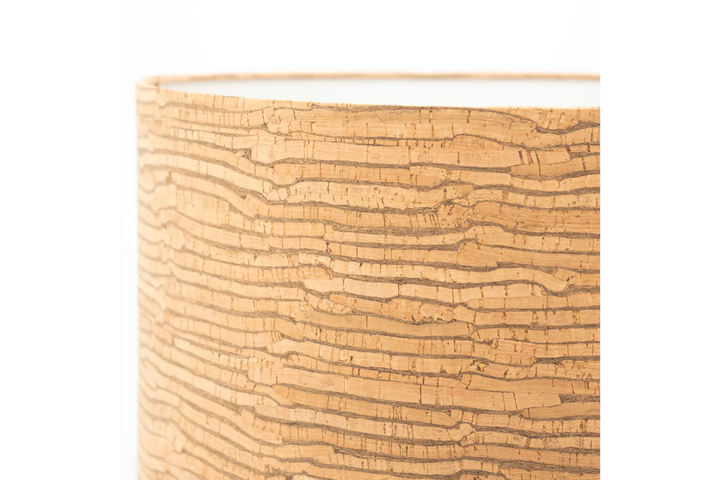 By-Boo Kura Vloerlamp – Kurk & Metaal (155 cm)