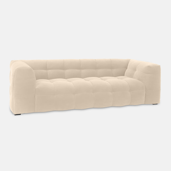 Velvet Bank 3-Zits – Ronde Luxe Designbank | Royal Linen