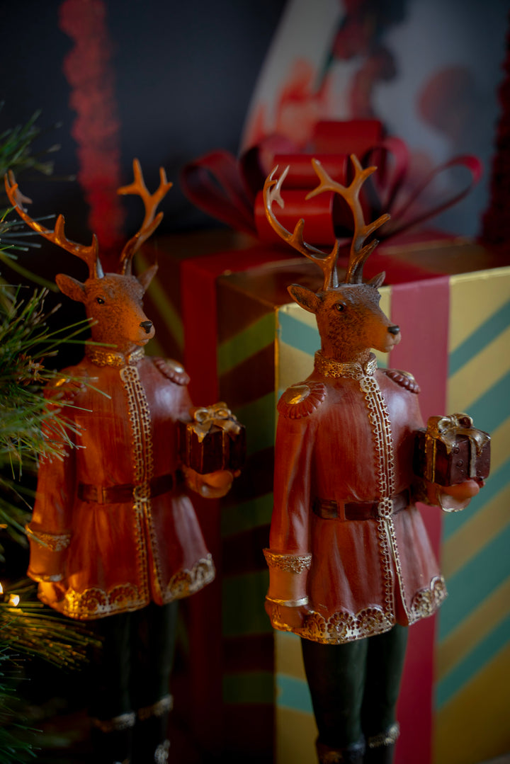Kerst beeld hert
