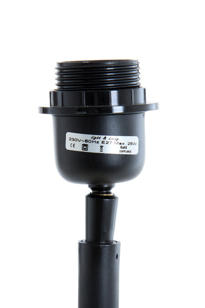 Light & Living Vloerlamp/Bijzettafel Tolfa Mangohout