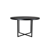 Ronde Eettafel Zwart 120 cm – Dutchbone Class