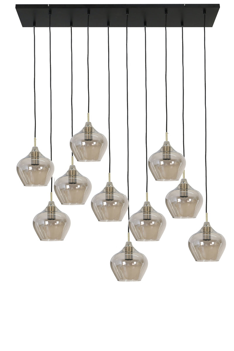 Light & Living Hanglamp Rakel Glas