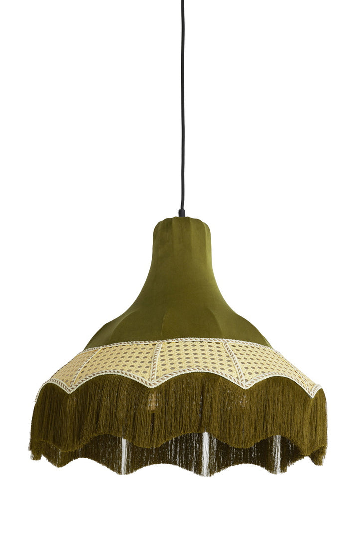 Light & Living Hanglamp Mizia Velvet