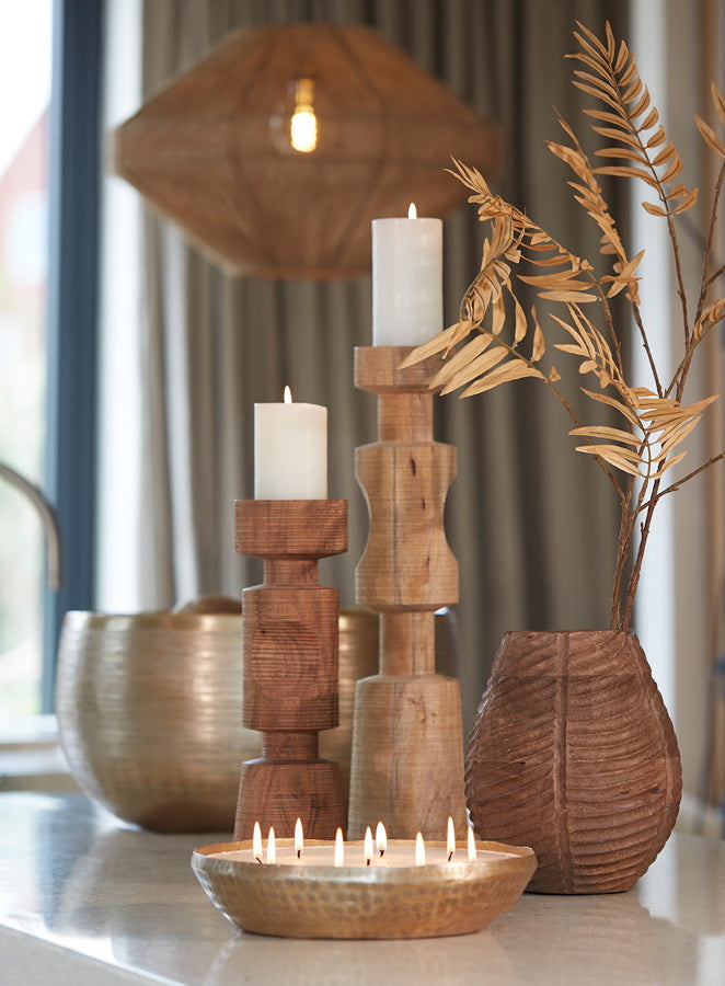 Light & Living Hanglamp Mallow Jute Naturel