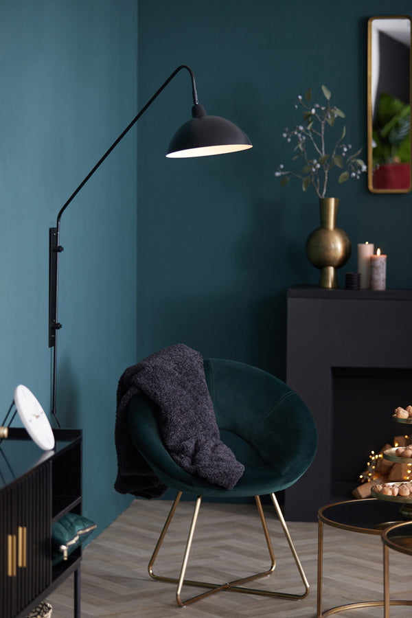 Light & Living Wandlamp Orion Mat Zwart