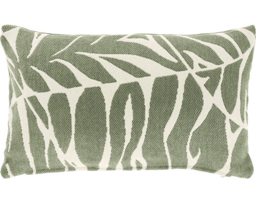 Groen Buitenkussen 30x50 cm – Waterafstotend Sierkussen