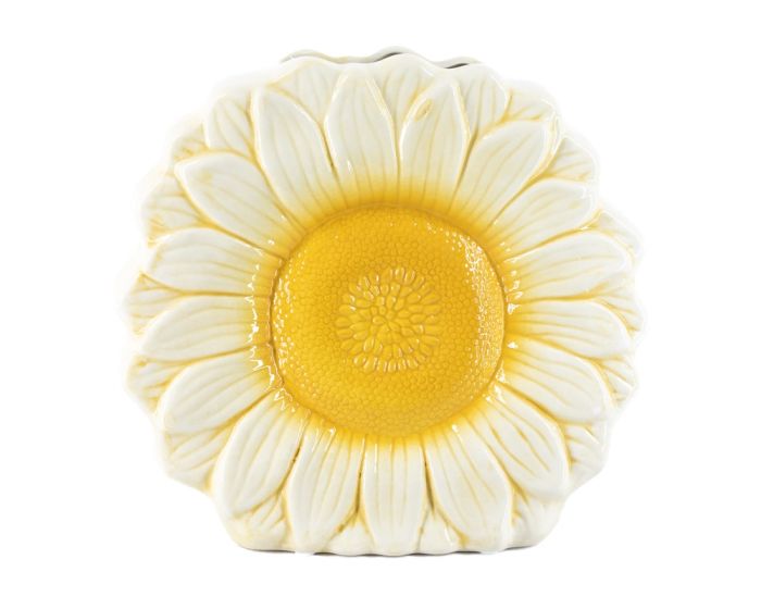 Zonnebloem Vaas Keramiek – Voorjaars & Paasdecoratie