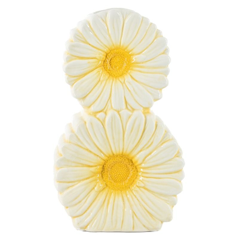 Zonnebloem Vaas Keramiek – Voorjaars & Paasdecoratie