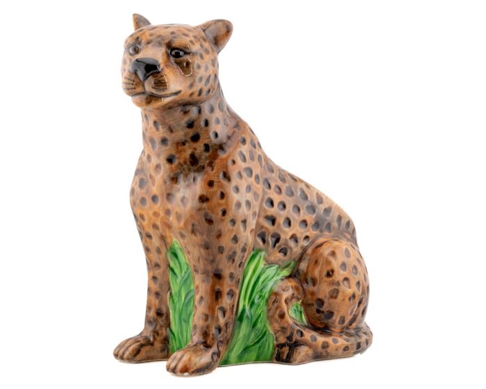 Luipaard Plantenbak Keramiek – Decoratief Design