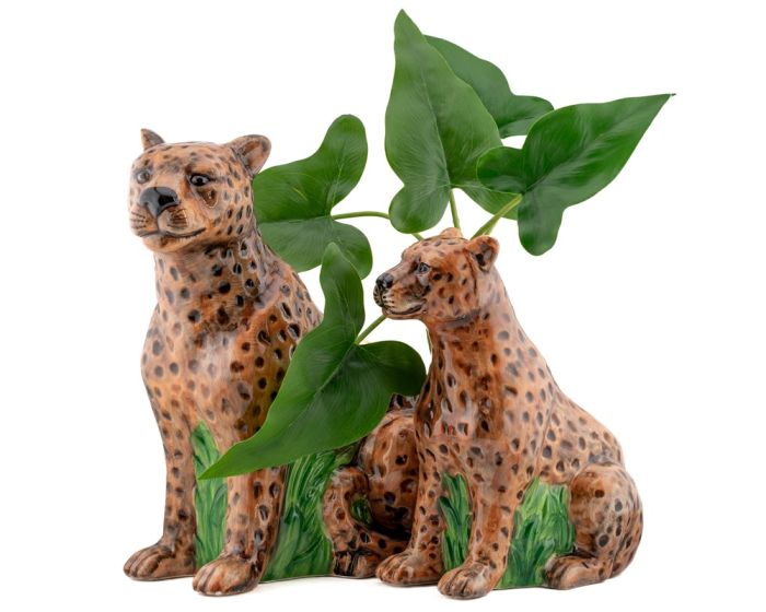 Luipaard Plantenbak Keramiek – Decoratief Design