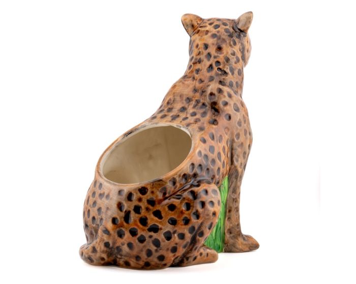 Luipaard Plantenbak Keramiek – Decoratief Design
