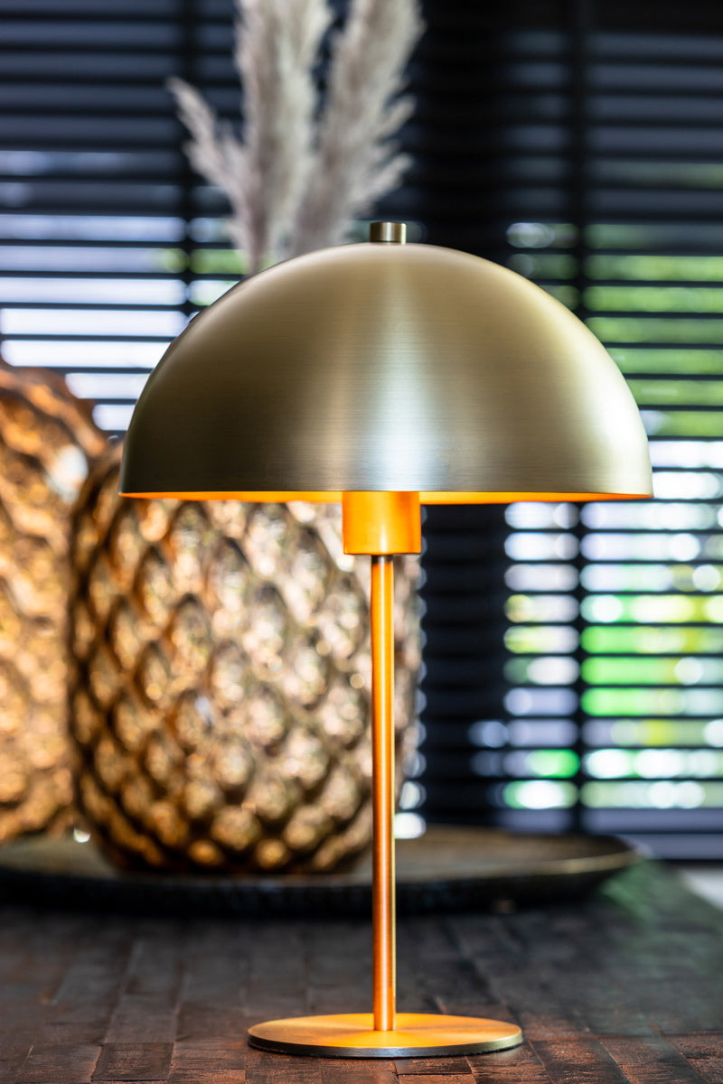 Light & Living Tafellamp Merel Antiek Brons 45cm