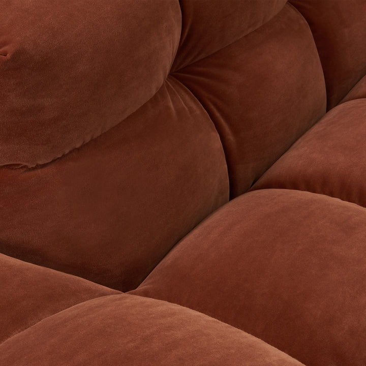 Velvet Chaise Longue – Luxe Ronde Design Ligbank | Royal Magnolia