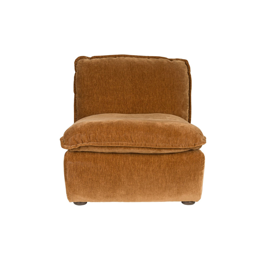 Detail van de stof van de Dutchbone Radley fauteuil
