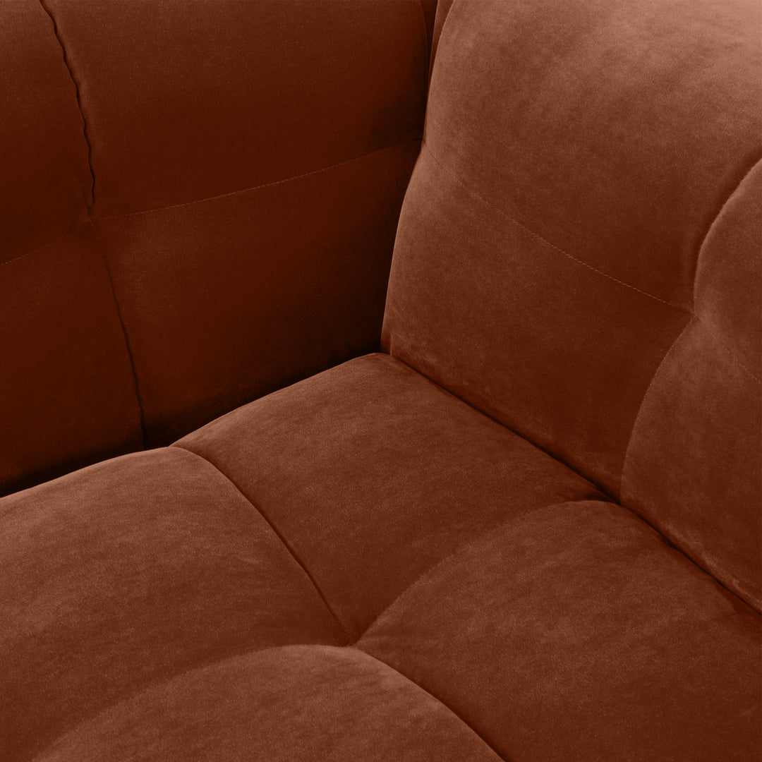 Velvet Bank 3-Zits – Ronde Luxe Designbank | Royal Magnolia
