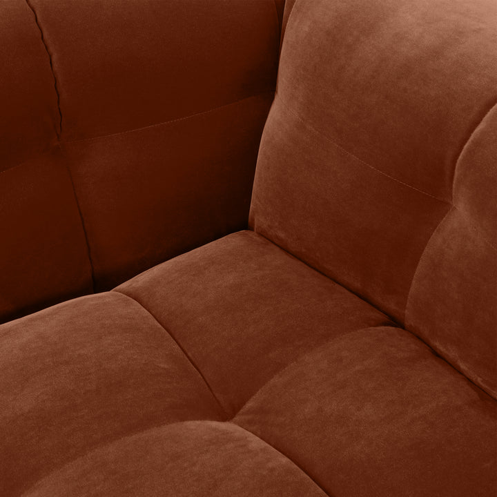 Velvet Bank 3-Zits – Ronde Luxe Designbank | Royal Magnolia