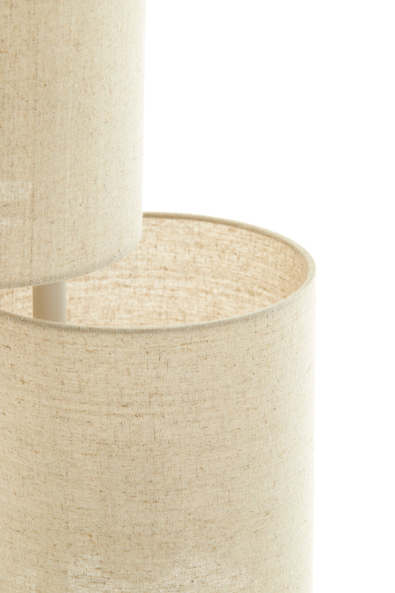 Light & Living Vloerlamp Benigno Beige
