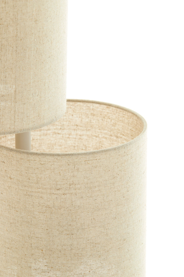 Light & Living Vloerlamp Benigno Beige