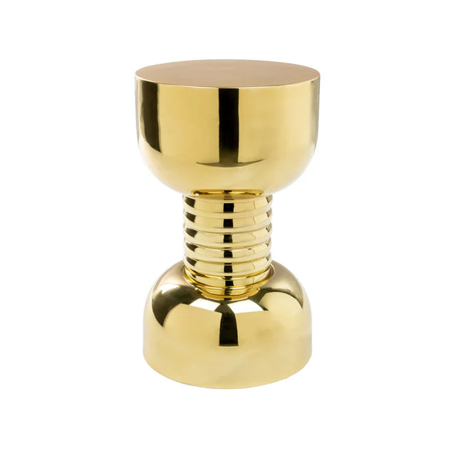 Stool Gonna Make You Sweat Goud | Bold Monkey Design Kruk Bijzettafel