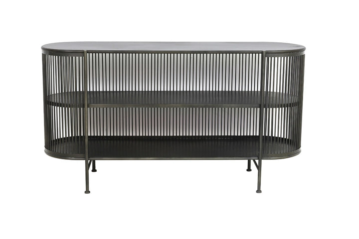 Light & Living Dressoir Open Yinthe Zwart 149cm