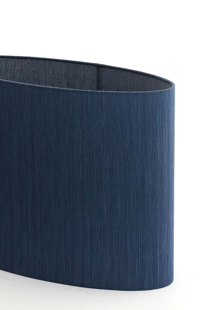 Light & Living Lampenkap Harper Ovaal Blauw L