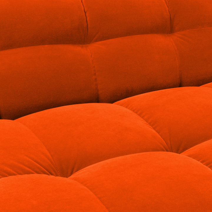 1,5-zitsbank Royal Orange – Luxe Compacte Loveseat