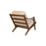 Dutchbone Washington fauteuil van achteren
