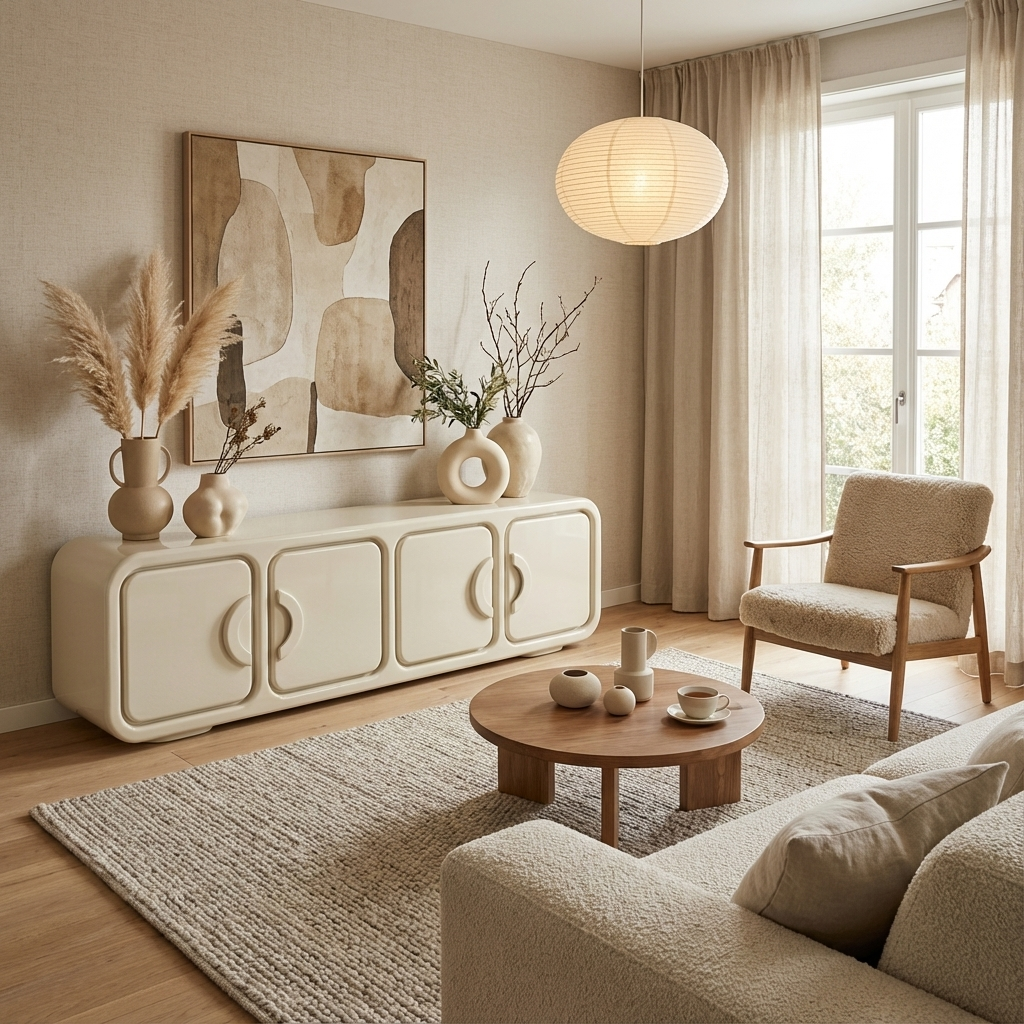 By-Boo Tv-meubel Gubby Beige