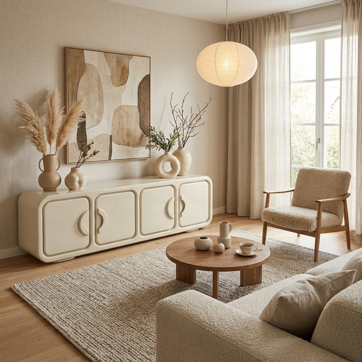 By-Boo Tv-meubel Gubby Beige