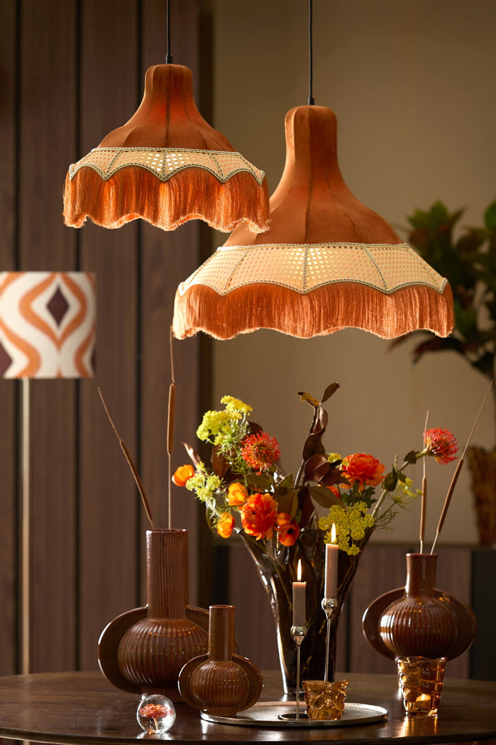 Light & Living Hanglamp Mizia Velvet