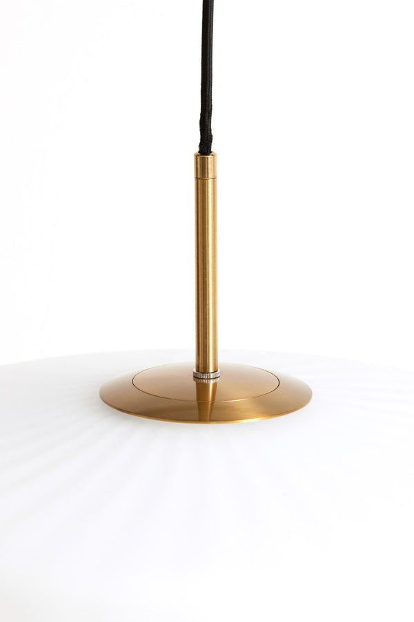 Light & Living Hanglamp Pleat Glas