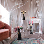 Proudly Crowned Panther Vloerlamp Zwart | Bold Monkey Kandelaar Lamp