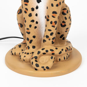 Proudly Crowned Panther Vloerlamp Spotted | Bold Monkey Luipaard Kandelaar Lamp