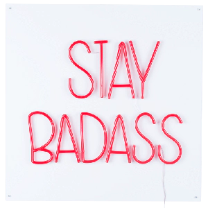Stay Badass Wandlamp LED Neon | Bold Monkey Neonverlichting