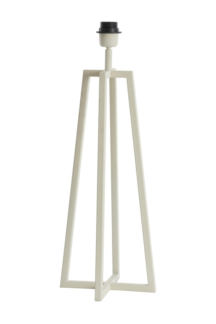 Light & Living Lampvoet Miley Crème