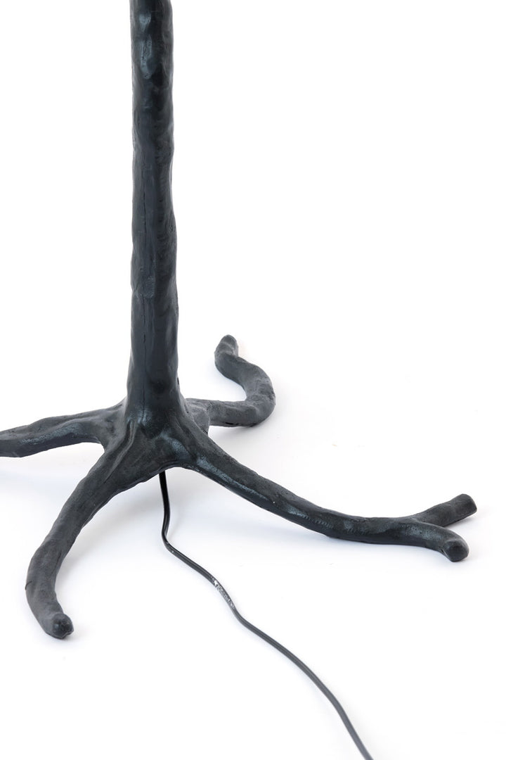 Light & Living Vloerlamp Feather Blauw