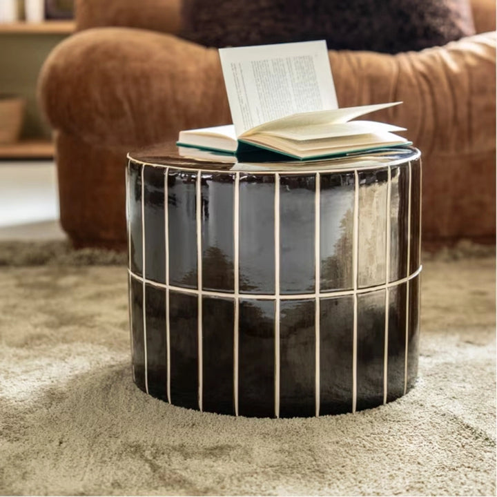 By-Boo TileTastic 1 – Bijzettafel Bruin