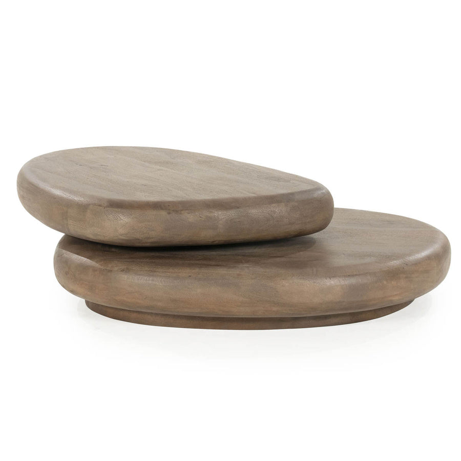 Salontafel By-Boo Kabo Organische salontafel met plateau
