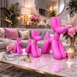 Balloon Hond – Fuchsia Hoogglans | Luxe Decoratie