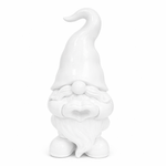 Witte Valentijns kabouter/gnoom met Hart