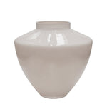 Kagera Ivory Vaas – Mondgeblazen Glas in Wit & Beige – Stijlvolle Aanvulling voor Elk Interieur
