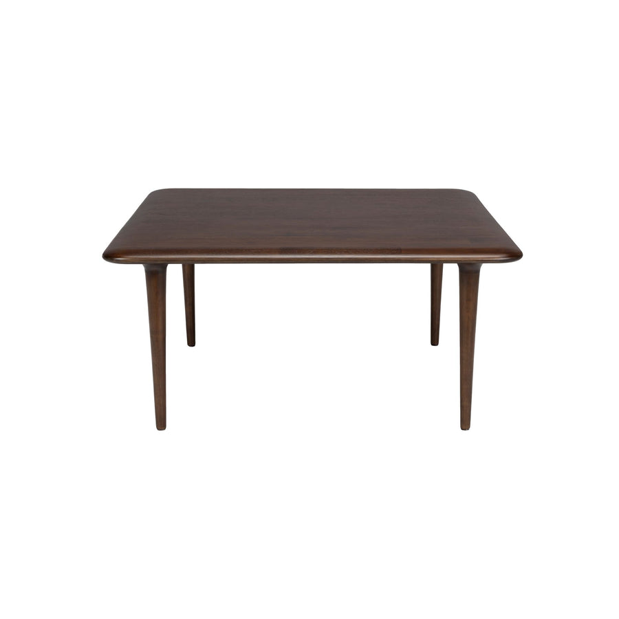 Vierkante houten salontafel walnootkleur 70 cm – Dutchbone Elroy