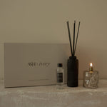 Cadeauset Calm Moment XL White Sandalwood met refill en olielampje