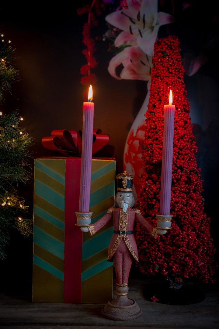 Kerst Notenkraker kandelaar