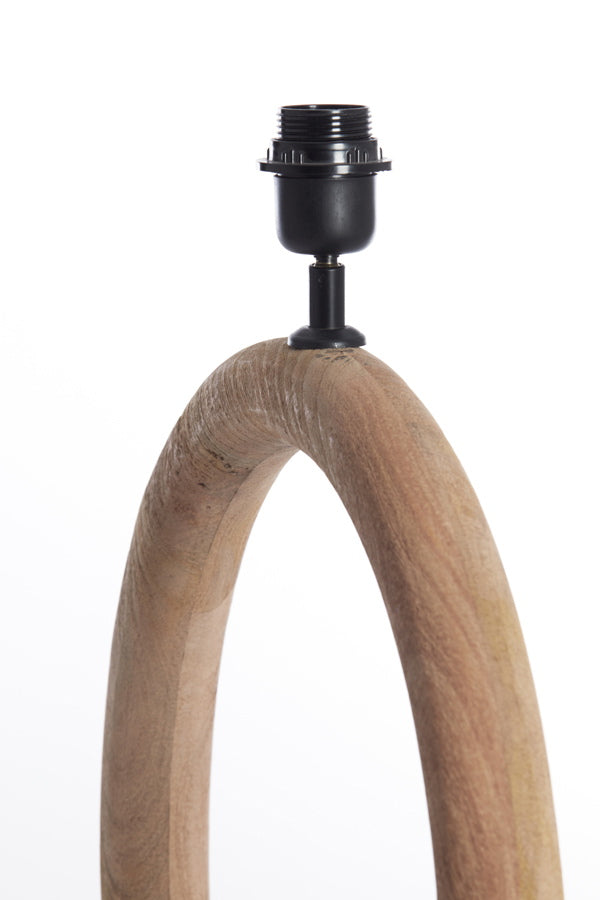 Light & Living Lampvoet Nubia Mangohout