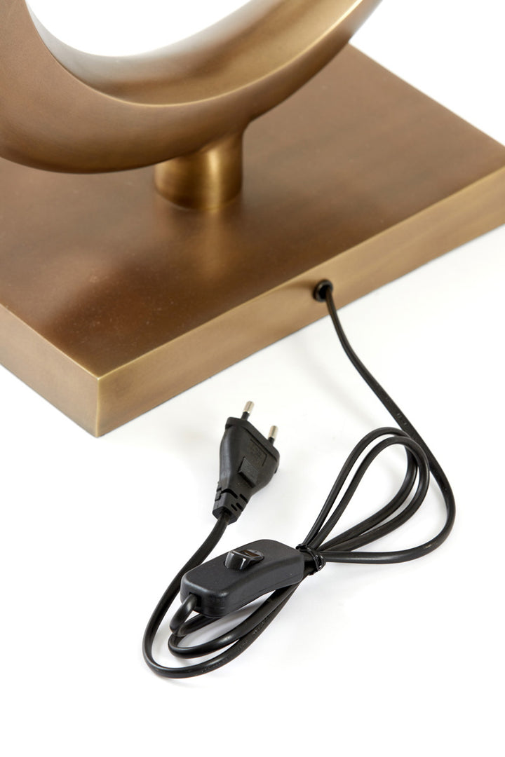 Light & Living Lampvoet Lune Antiek Brons