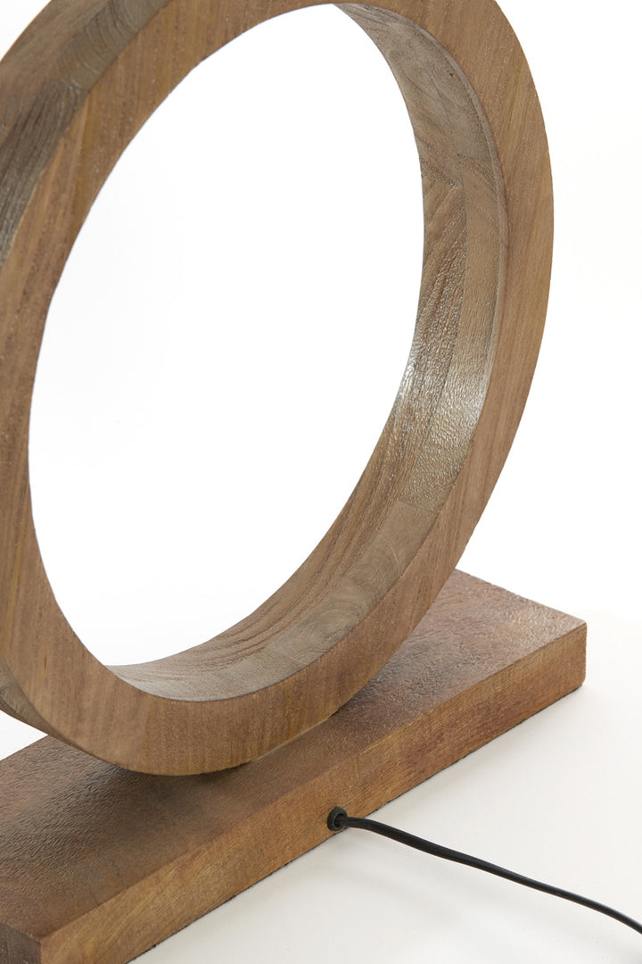 Light & Living Lampvoet Tinar Mangohout